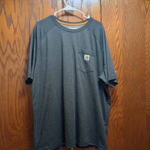 Carhartt Men’s Dark Gray Pocket T-ShirtTHIS IS SOLD WON'T LET ME DELETE.